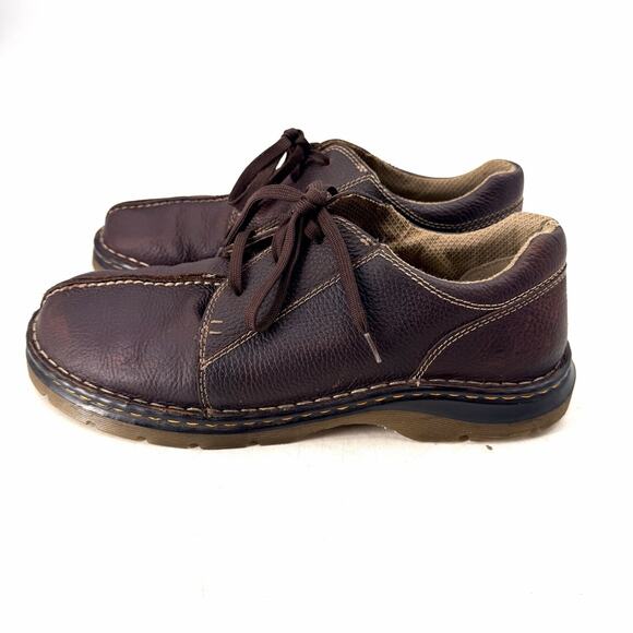 Dr. Doc Martens Brown Pebbled Leather Lace Up Casual Oxford Shoes US Men Size 11 main image 9